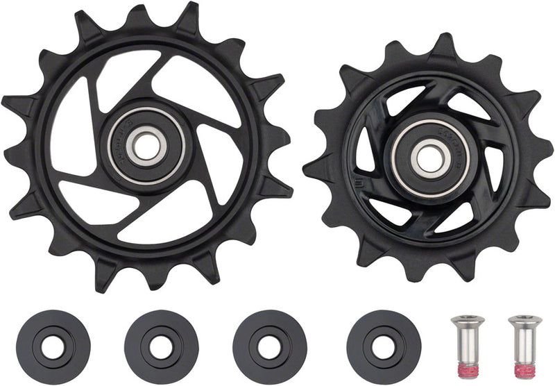 Load image into Gallery viewer, SRAM-Eagle-T-Type-AXS-Rear-Derailleur-Pulley-Kits-Pulleys-PLAS0163-Rear-Derailleur-Pulley-Assembly

