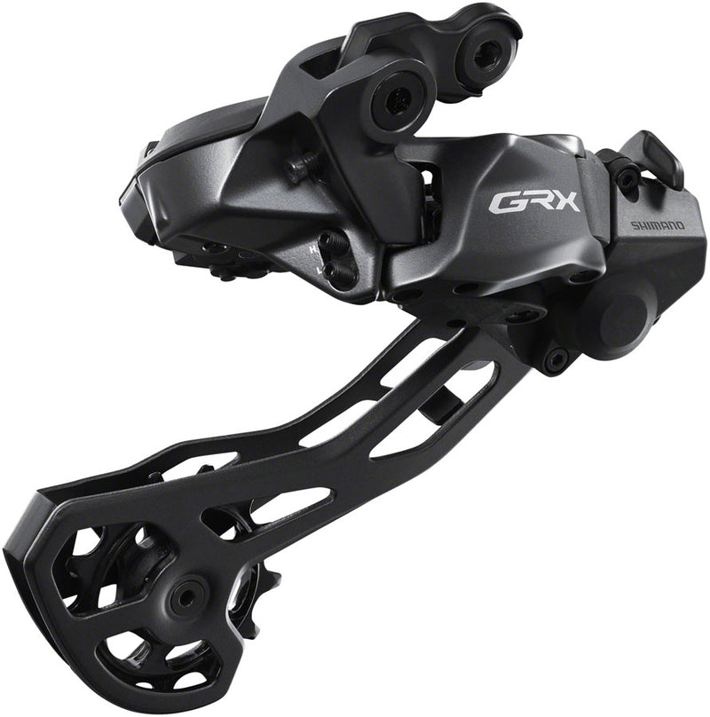 Load image into Gallery viewer, Shimano GRX RD-RX825 Di2 Rear Derailleur - 12-Speed, Long Cage, With Clutch, For 2x, Black
