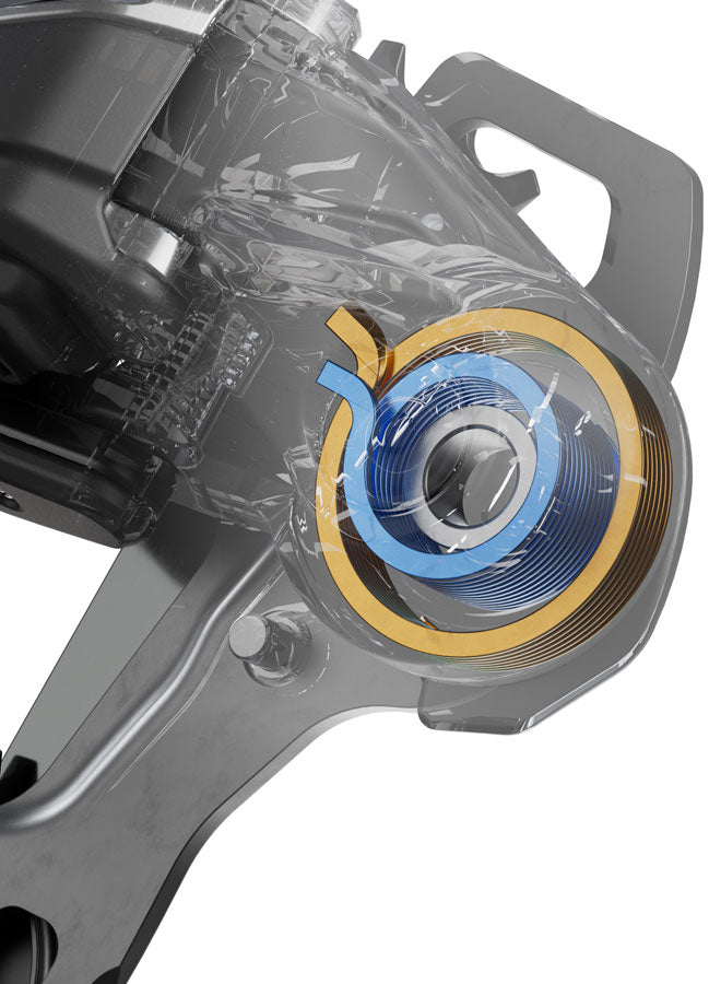 Load image into Gallery viewer, Shimano XTR RD-M9250-SGS-C Di2 Wireless Rear Derailleur - 12-Speed, Long Cage, Shadow ES, Black/Gray
