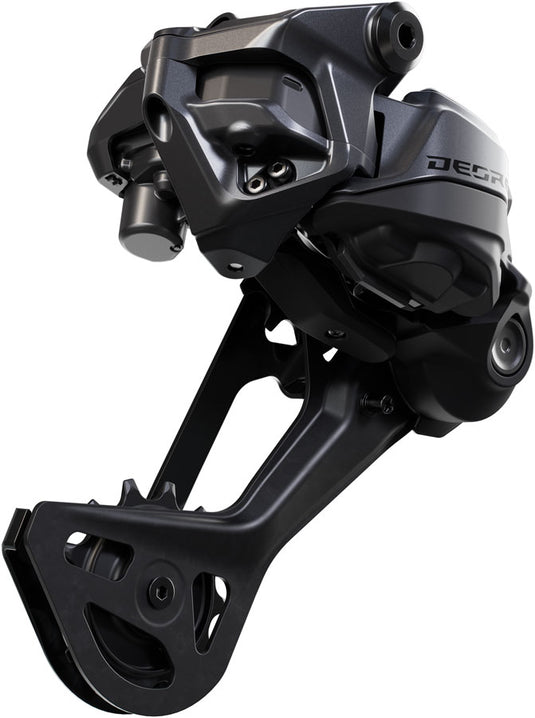 Shimano Deore RD-M6250-SGS Di2 Wireless Rear Derailleur - 12-Speed, Long Cage, Shadow ES, Black/Gray