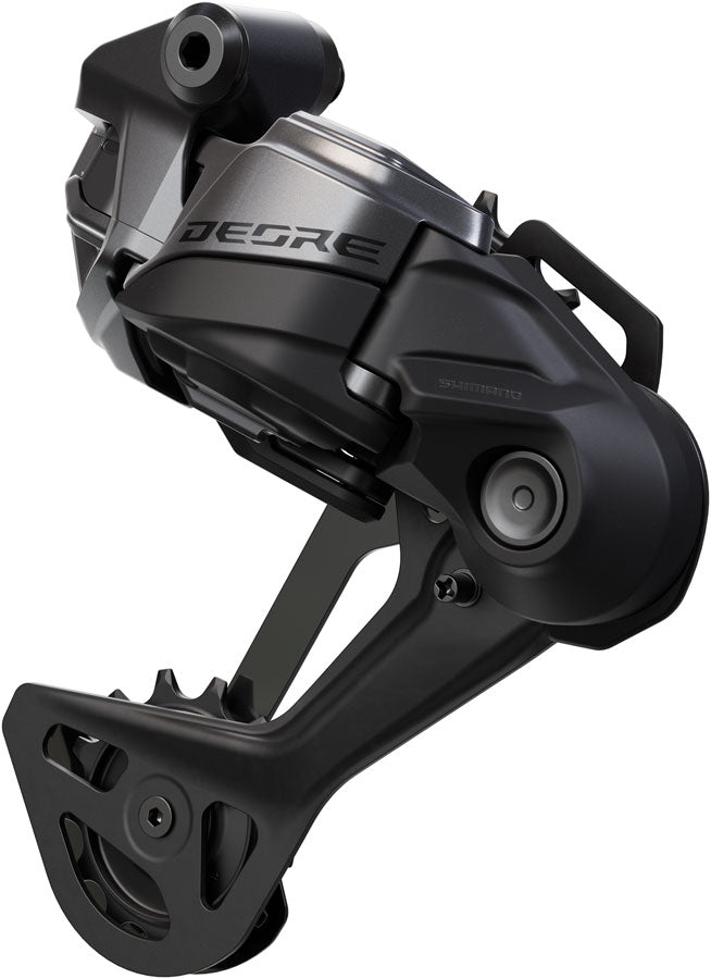 Load image into Gallery viewer, Shimano Deore RD-M6250-SGS Di2 Wireless Rear Derailleur - 12-Speed, Long Cage, Shadow ES, Black/Gray
