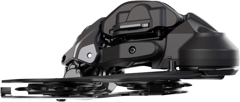 Load image into Gallery viewer, Shimano Deore RD-M6250-SGS Di2 Wireless Rear Derailleur - 12-Speed, Long Cage, Shadow ES, Black/Gray
