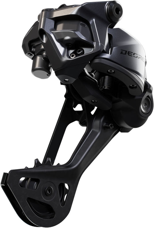 Shimano Deore RD-M6260-12 Di2 Rear Derailleur - 12-Speed, Long Cage, Shadow ES, Wired Power, For E-Bike Only, Black/Gray