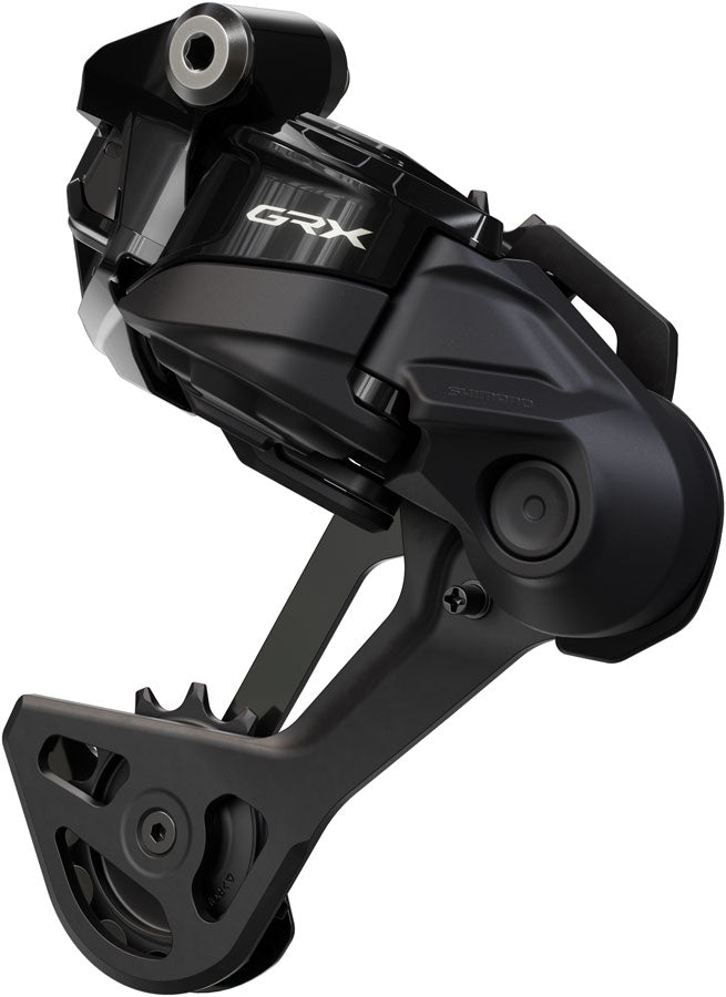 Load image into Gallery viewer, Shimano GRX RD-RX827-SGS Di2 Wireless Rear Derailleur - 12-Speed, Long Cage, Shadow ES, Black

