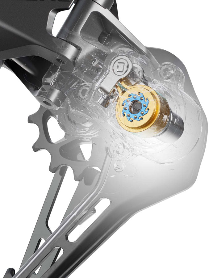 Load image into Gallery viewer, Shimano Deore RD-M6200-SGS Rear Derailleur - 12-Speed, Shadow Plus Design, Top Normal, Direct Attach, Long Cage, Black

