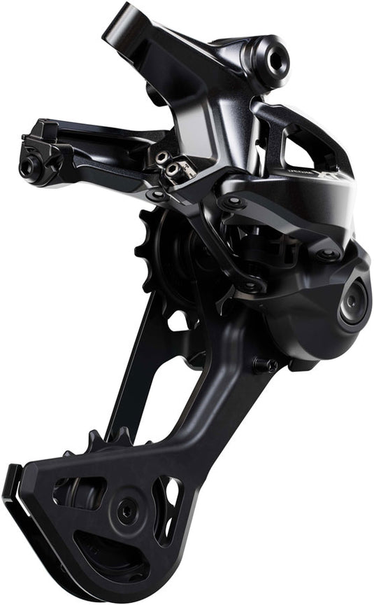 Shimano XT RD-M8200-SGS Rear Derailleur - 12-Speed, Long Cage, Shadow ES, Black