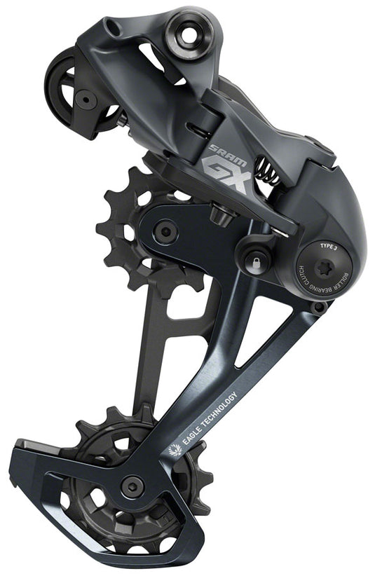 SRAM 12-Speed GX Eagle Rear Derailleur & NX Eagle PG-1230 Cassette Bundle Durable E-MTB, Off-Road, Climbing Gear