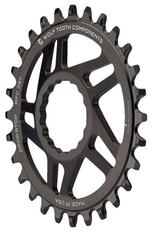 Premium Wolf Tooth Direct Mount Chainrings for Race Face/Easton CINCH – Aluminum, Drop-Stop Teeth, Boost 52mm, 9-12 Speed Compatibility