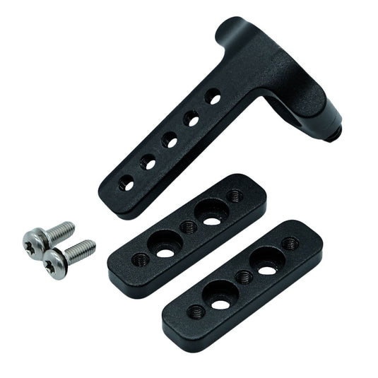 Ridefarr Arm Rest Kit, Top Mount - Black