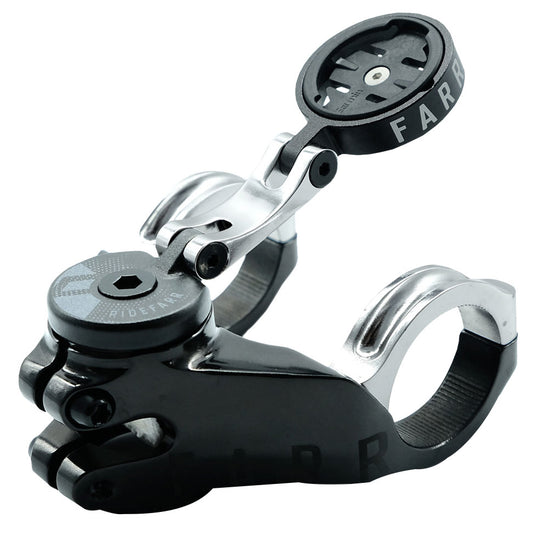 Ridefarr GPS Mount, Top Cap Kit - Black