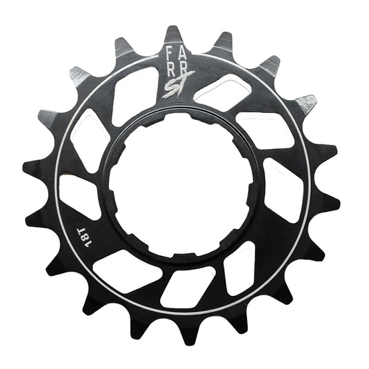 Farr-ST BMX CrMo Singlespeed Cog, HG, 3/32" Chain, 18t