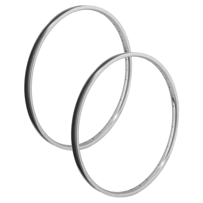 Load image into Gallery viewer, Wheel-Master-Rim-18-Clincher-Chromoly-Steel-RIMS1262PO2-Bicycle-Rims-For-Custom-Wheels
