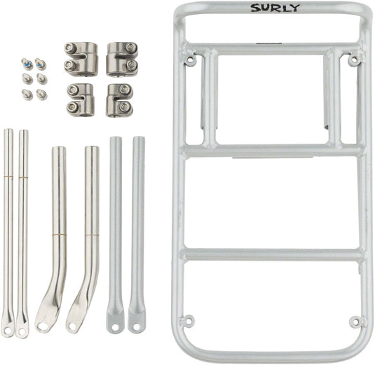 Surly 8-Pack Rack Front Rack - Steel, Silver