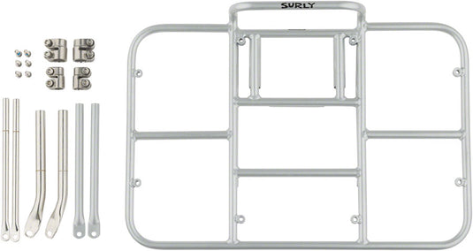 Surly 24-Pack Rack Front Rack - Steel, Silver