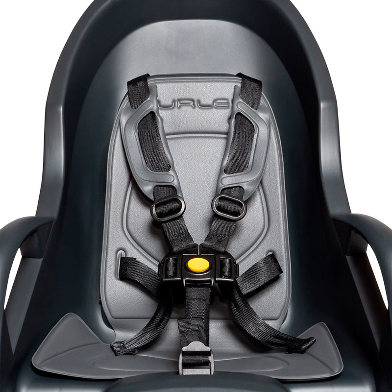Load image into Gallery viewer, Burley Dash X Frame Mount Child Seat Black Gray 40 lb Capacity 28 - 40 mm Tubes
