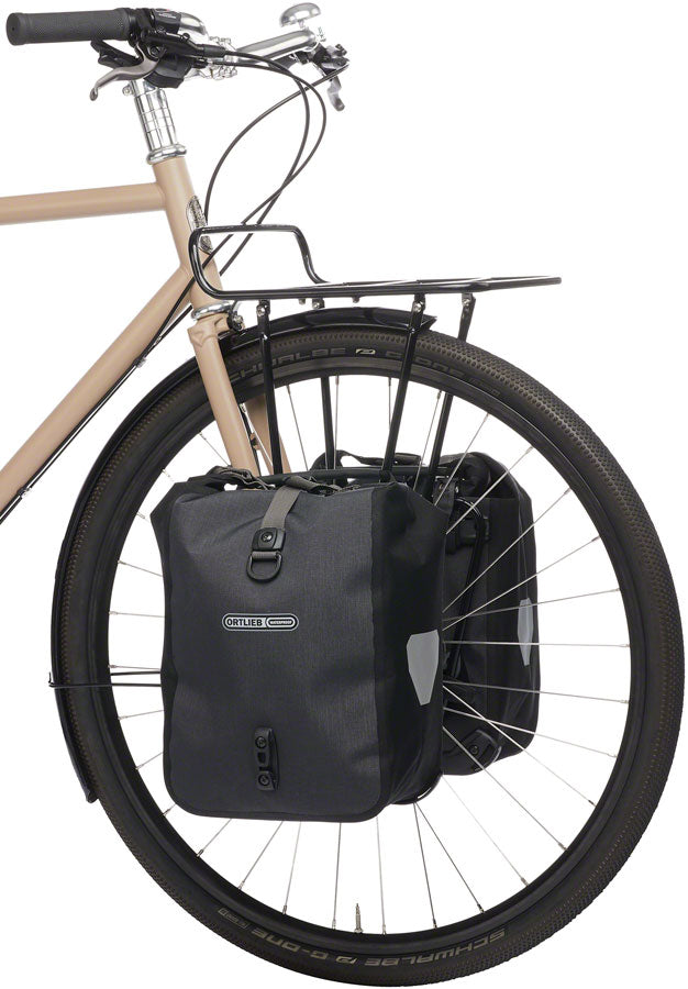 Load image into Gallery viewer, Pelago Lowrider Pannier Support, Black Stainless Construction, Max 15kg Load
