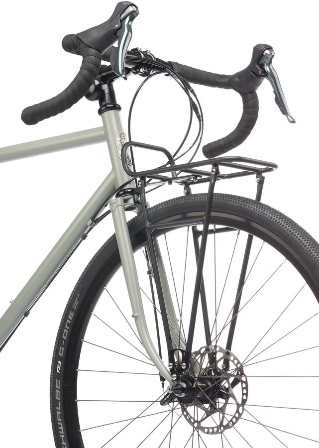 Load image into Gallery viewer, Pelago Commuter Front Rack - Small, Aluminum, Black

