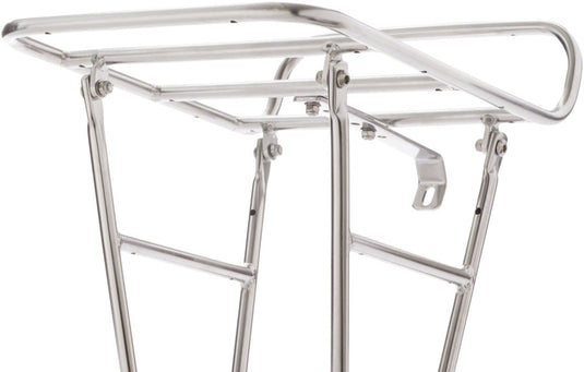 Pelago Commuter Front Rack - Medium, Aluminum, Polished Silver