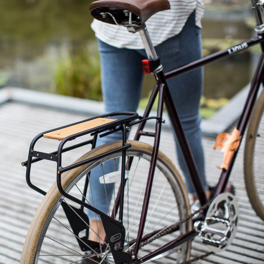 Portland Design Works Everyday Rear Rack - Bamboo & Aluminum, 26