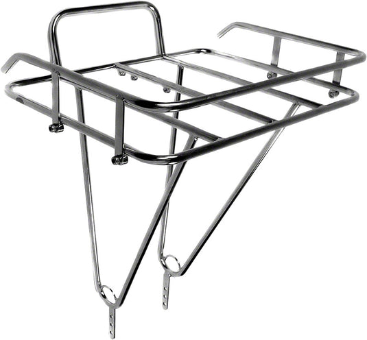 Velo Orange Copenhagen Dual Leg Adjustable Kickstand - Silver City Bike Stand with Scissor-Action, Flexible Length, and Versatile Mounting for Urban and Commuter Bikes