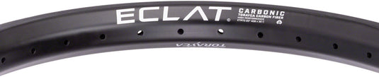 Eclat Carbonic Rim - 20", Black, 36H, w/ Brake Track