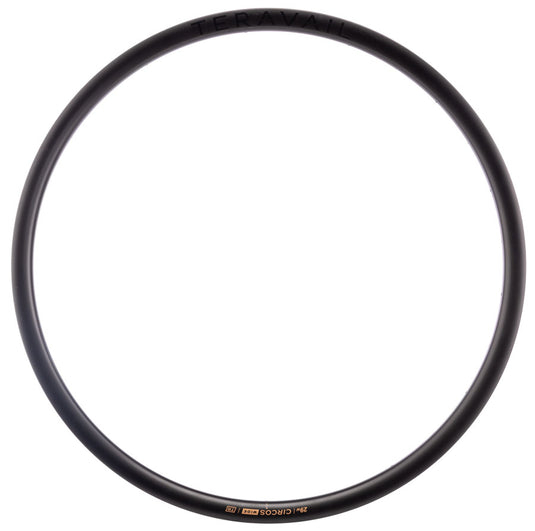 Teravail Circos Wide Gravel Rim - Front, 32", Disc, Matte Carbon, 32H