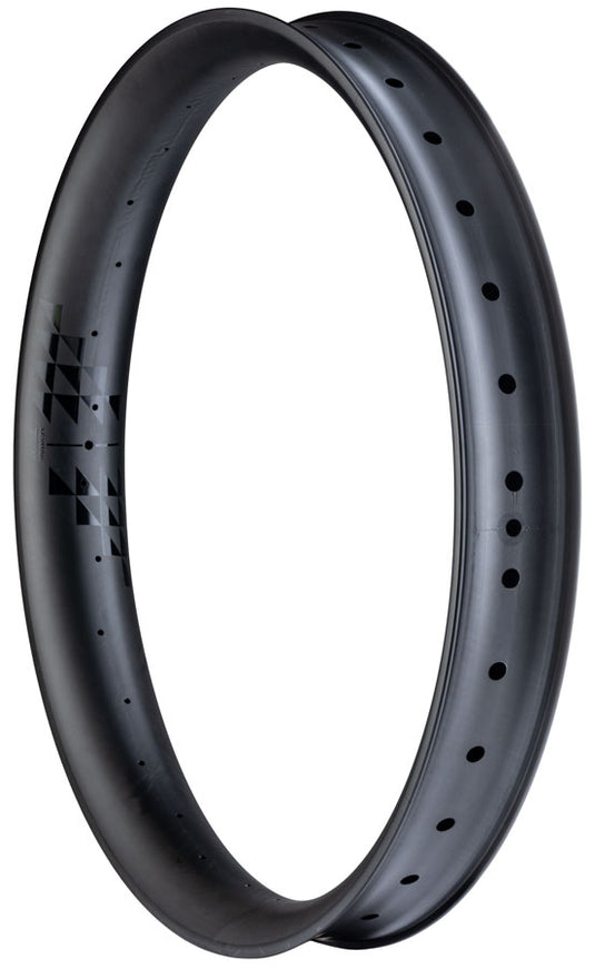 45NRTH Levitas 76W Rim - 27.5", Disc, Matte Carbon, 32H