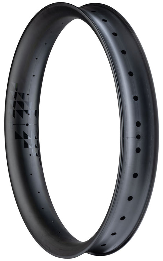 45NRTH Levitas 84W Rim - 26", Disc, Matte Carbon, 32H