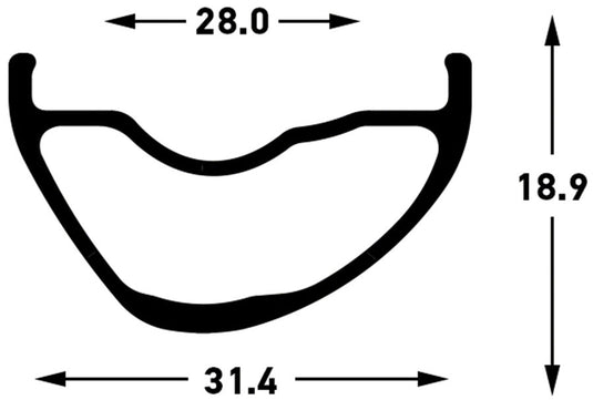 Stan's NoTubes Arch MK4 Rim - 27.5, Disc, Black, 28H