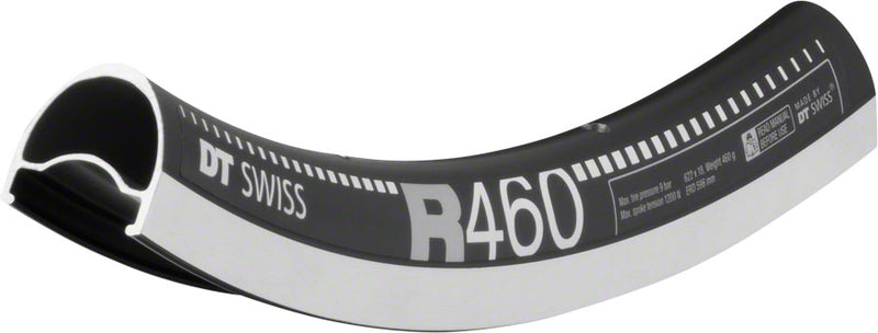 Load image into Gallery viewer, Pack of 2 DT Swiss R 460 700c Tubeless Ready Road Rim 28h Black Brake Track
