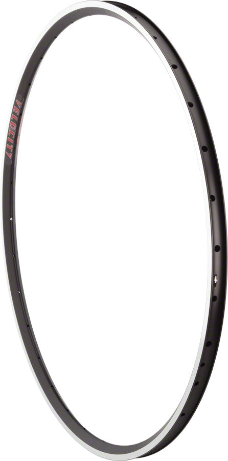Load image into Gallery viewer, Pack of 2 Velocity A23 Rim - 700, Rim, Black/Silver, 32H, Clincher
