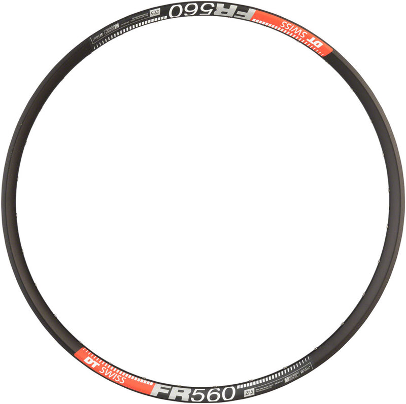 Load image into Gallery viewer, DT Swiss FR 560 Rim 26&quot; 32h Tubeless Ready Disc Black Downhill Freedride
