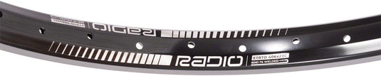 Pack of 2 Radio Raceline Argon Pro Rim - 20", Black, 36H, Tubeless, Rear