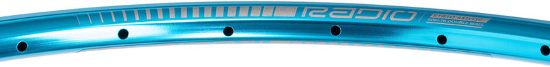 Load image into Gallery viewer, Radio Raceline Clipper Junior Rim - 20&quot;, Cyan, 28H, Clincher
