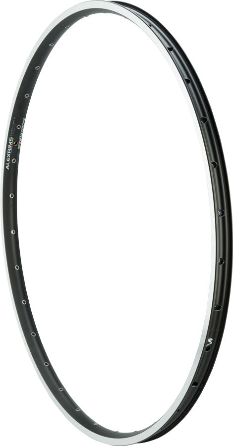 Load image into Gallery viewer, Pack of 2 Alex Adventure 2 Rim TRS 26" 36h Black Silver Tubeless Ready
