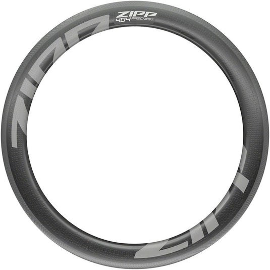 Zipp 404 Firecrest Carbon Rim - 700c Tubeless-Ready Carbon Wheelset with ABLC Sawtooth Technology
