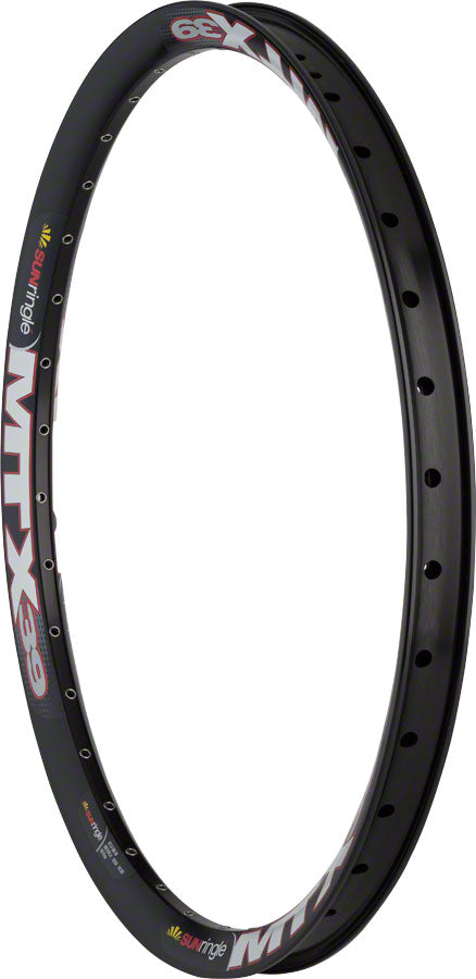 Load image into Gallery viewer, Pack of 2 Sun Ringle MTX39 Rim - 26", Disc, Black, 36H, Clincher
