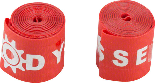 Pack of 2 Odyssey Rim Strip 20 Inch Red Strips 20" Bmx Bike Bicycle Parts