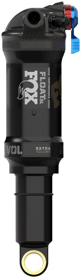 FOX Float SL Performance Rear Shock - Trunnion Metric, 165 x 40 mm, EVOL SV, 3-Position Adj, Black