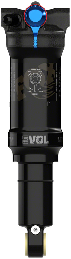 FOX Float SL Performance Rear Shock - Trunnion Metric, 165 x 40 mm, EVOL SV, 3-Position Adj, Black