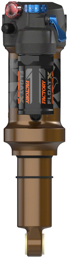 FOX FLOAT X Factory Rear Shock - Trunnion Metric, 205 x 62.5 mm, EVOL LV, 2-Position Lever, Kashima Coat