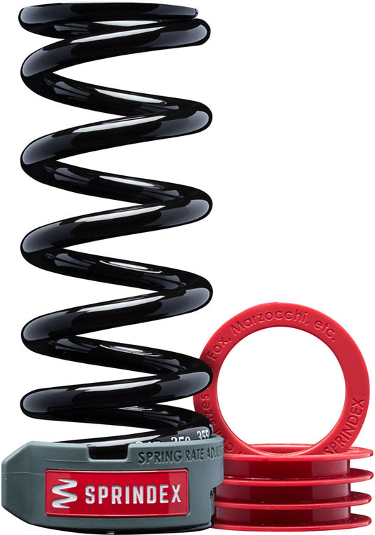 Sprindex Adjustable Weight Rear Coil Spring - Enduro 340-380 lbs