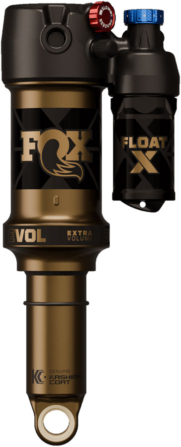 Load image into Gallery viewer, FOX FLOAT X Factory Rear Shock - Trunnion Metric, 205 x 60 mm, EVOL LV, 0.2 ci Spacer, 2-Position Lever, Kashima Coat
