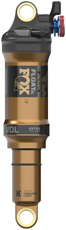 FOX FLOAT SL Factory Rear Shock - Metric, 210 x 55 mm, 3-Postion Remote Up, EVOL SV, Kashima Coat