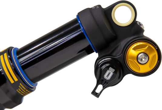 Ohlins TTX1 Air m.2 Rear Shock - Metric, 210mm x 55mm, Adjustable Volume Air Spring, Standard, Black