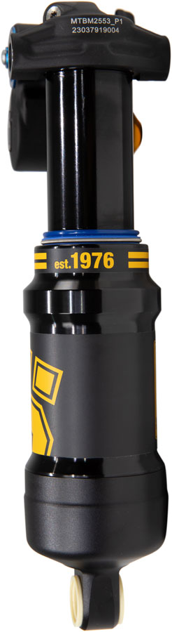 Ohlins TTX1 Air m.2 Rear Shock - Metric, 165mm x 45mm, Adjustable Volume Air Spring, Trunnion, Black