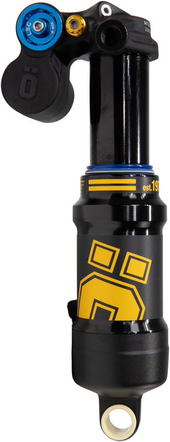 Ohlins TTX1 Air m.2 Rear Shock - Metric, 185mm x 55mm, Adjustable Volume Air Spring, Trunnion, Black