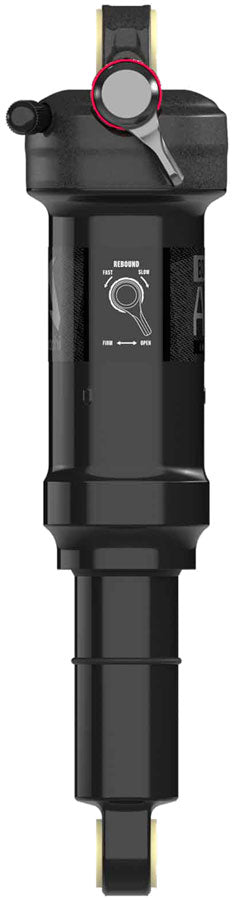 Marzocchi Bomber Inline Air Rear Shock - Metric, 210 x 55 mm, EVOL LV, Sweep-Adj, 0.4 Spacer, Black