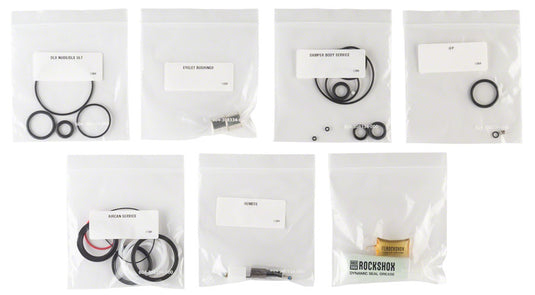RockShox Fork & Rear Shock Service Kits | 200 Hour/1 Year Maintenance for Pike B1 & Deluxe Models