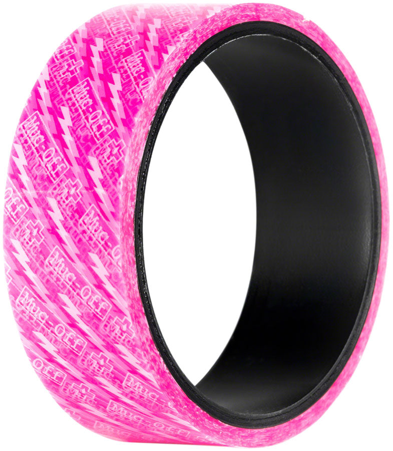 Load image into Gallery viewer, Muc-Off Tubeless Rim Tape 10m Length Roll 30mm Width Adhesive Semi Transparent

